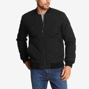 Levi's Men's Quilted Fashion Bomber Jacket Size Small Black NWT